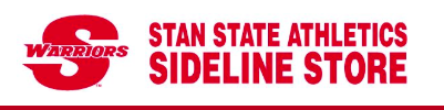 The Stan State Athletics Department has officially launched a webstore dedicated solely to the Stan States mens and womens athletic teams, known as the Sideline Store. (Screenshot of Sideline Store webpage taken by Christopher Correa)