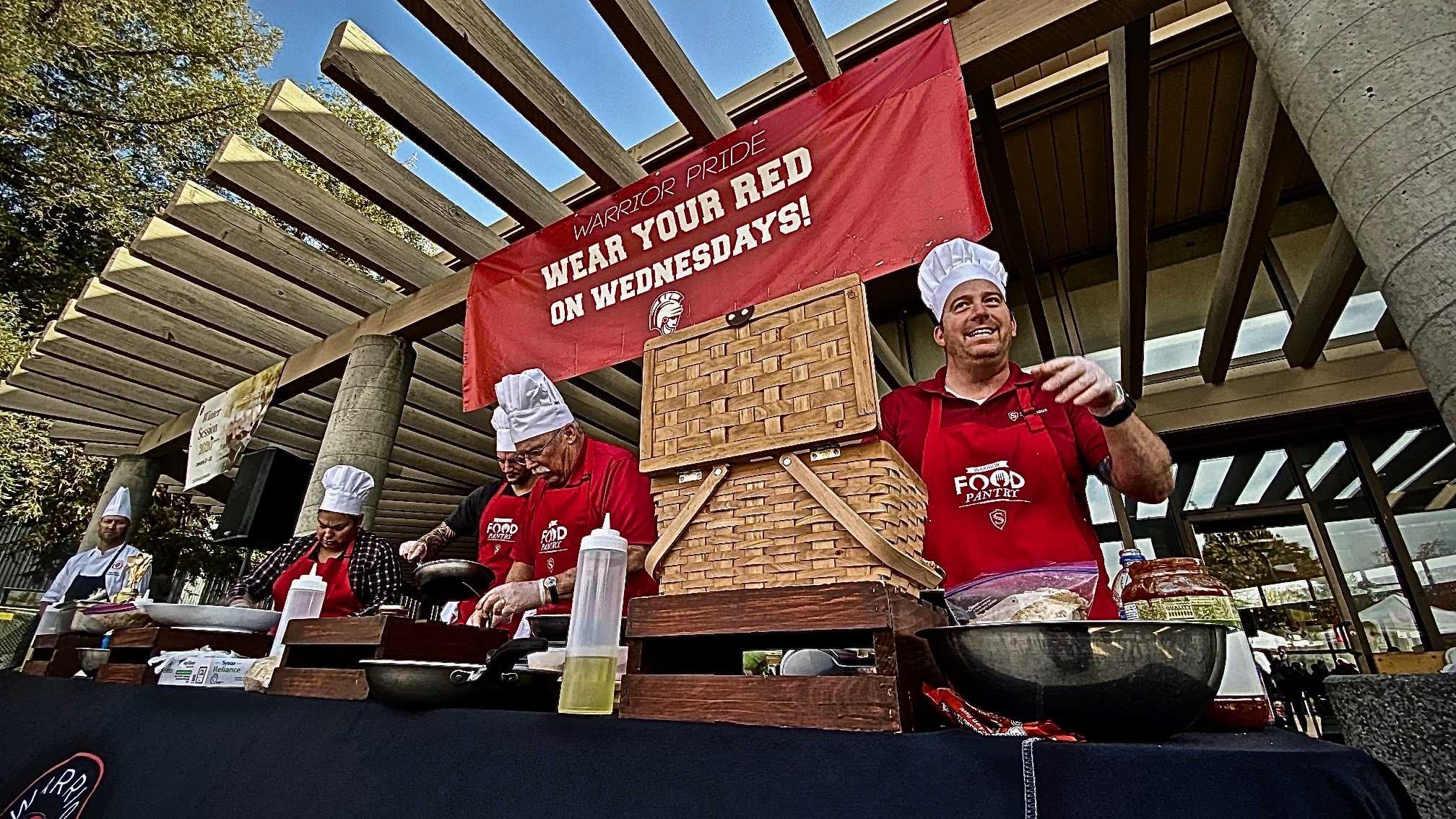 "Chopped" Cooking Challenge: a Cooking Competition for Students and Faculty