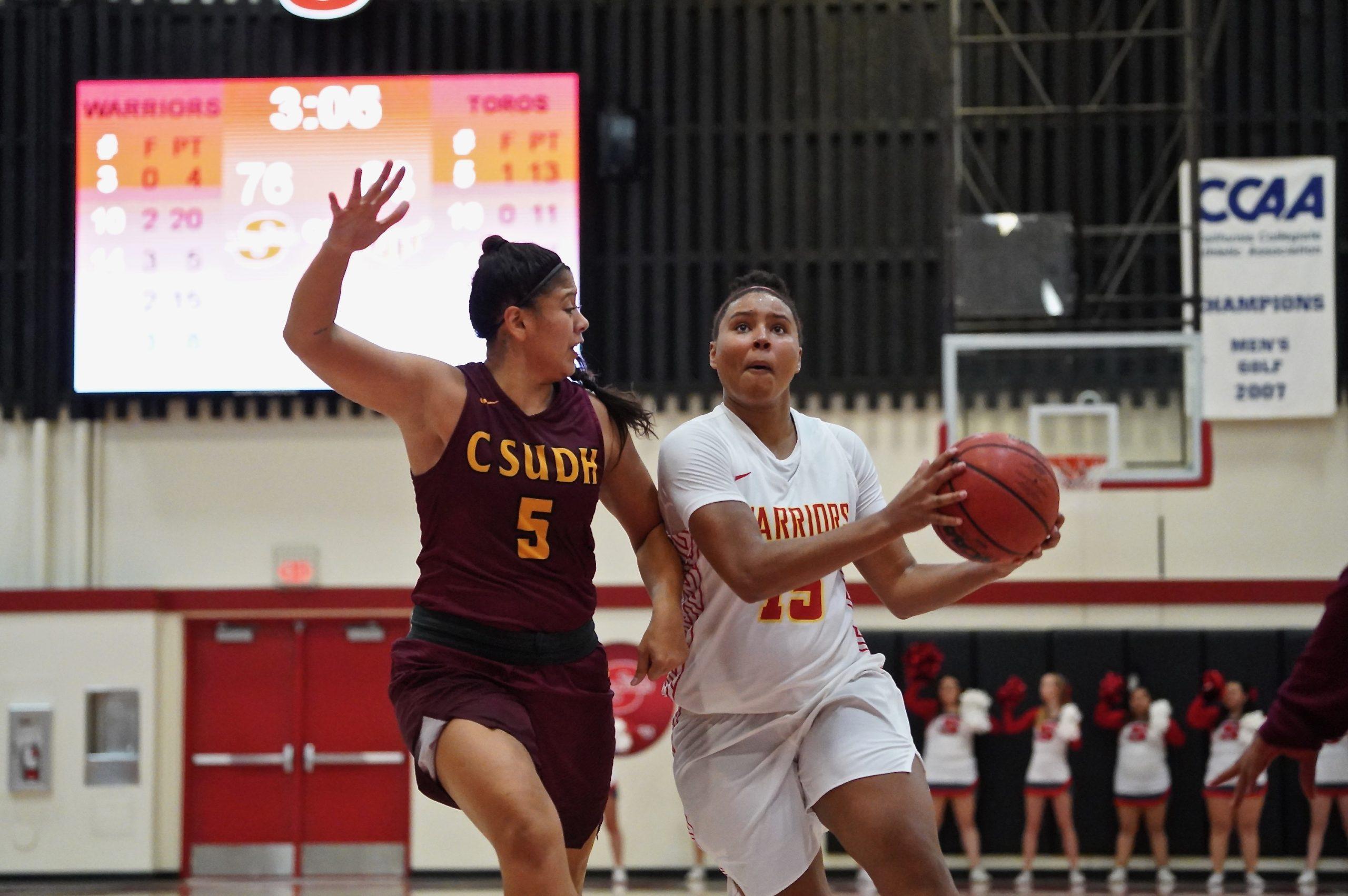 Women's Basketball Team Receive a Win Over Cal State Dominguez Hills