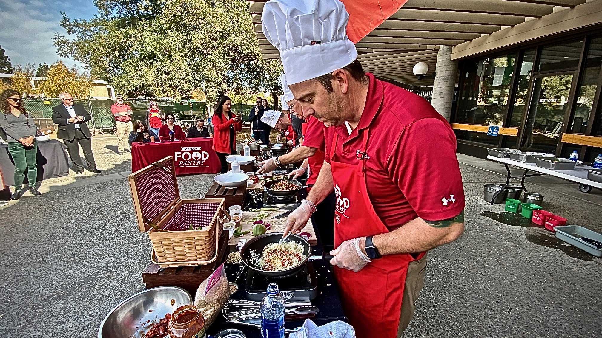 "Chopped" Cooking Challenge: a Cooking Competition for Students and Faculty