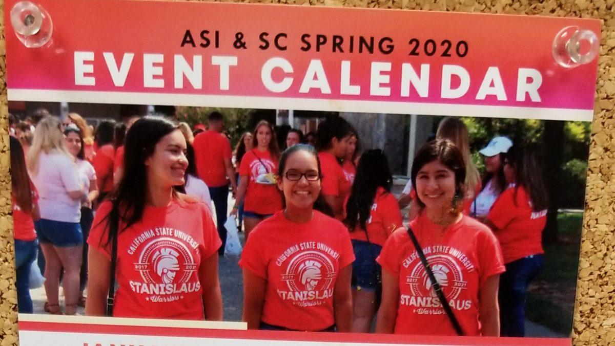 For the complete calendar of events for the remainder of the semester, pick up a flyer from ASI or keep an eye out for posters around campus. (Signal Photo/Christopher Correa)