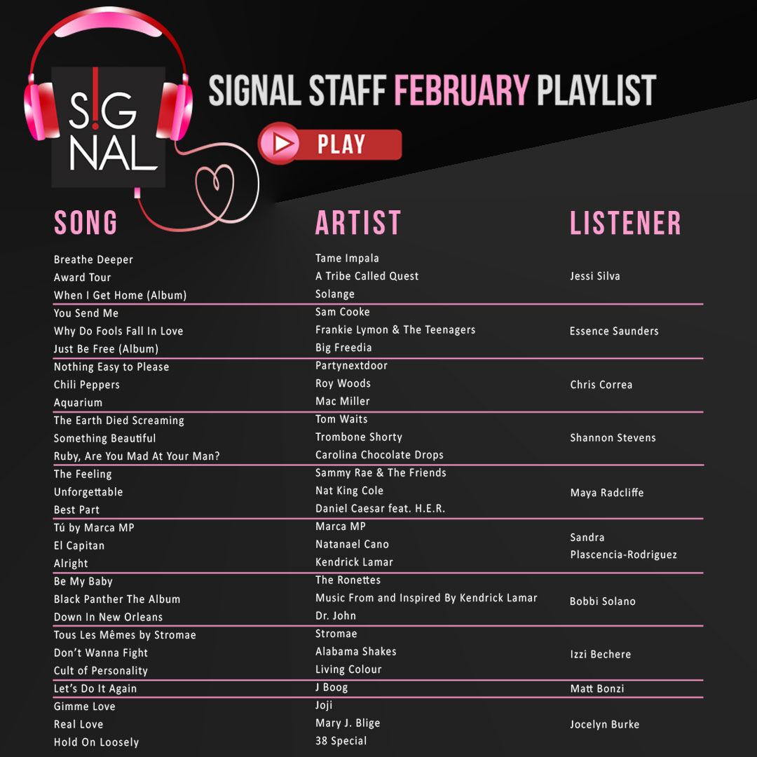 WarriorTunes: February Edition