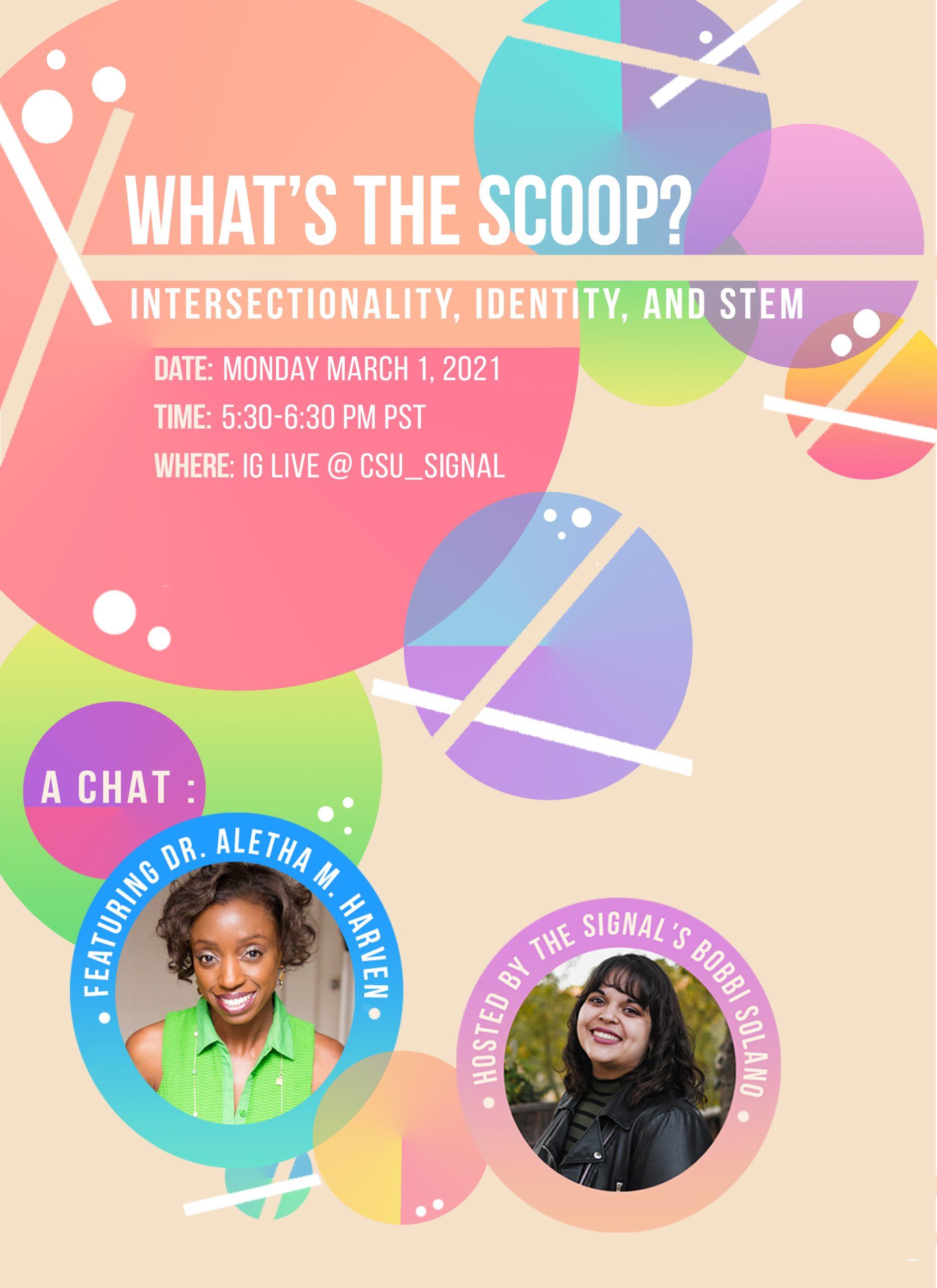 Introducing "What's the Scoop?" and its First Guest, Dr. Aletha M. Harven