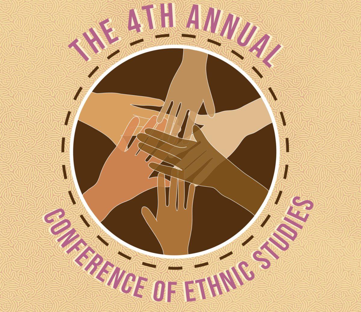 Ilustración de la cuarta Conferencia de Estudios Étnicos. Creada el 20 de Abril del 2021 por Samantha Tonarelli.