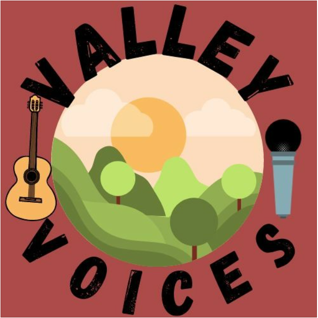 Valley Voices logo provided by Mattéa Overstreet.