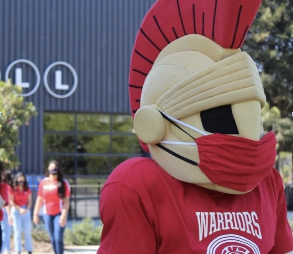 Pictured is Titus, the mascot of Stanislaus State. Photo courtesy of Student Leadership and Development.