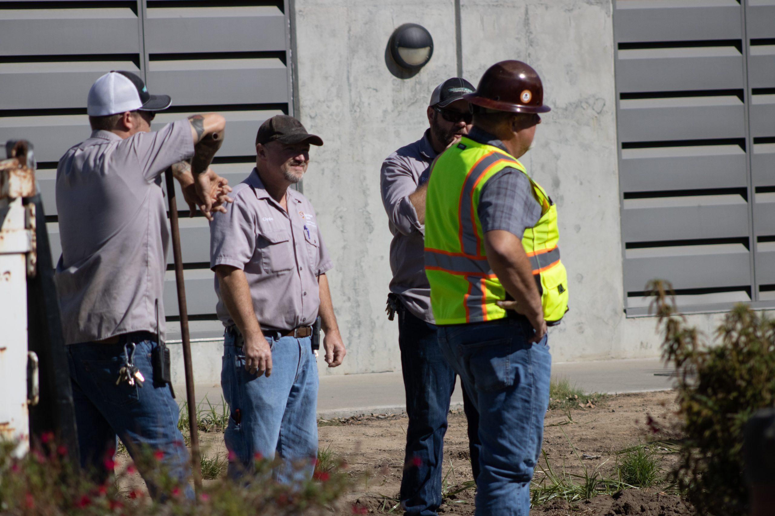 Construction Near Campus Greenhouse Leads to Gas Leak