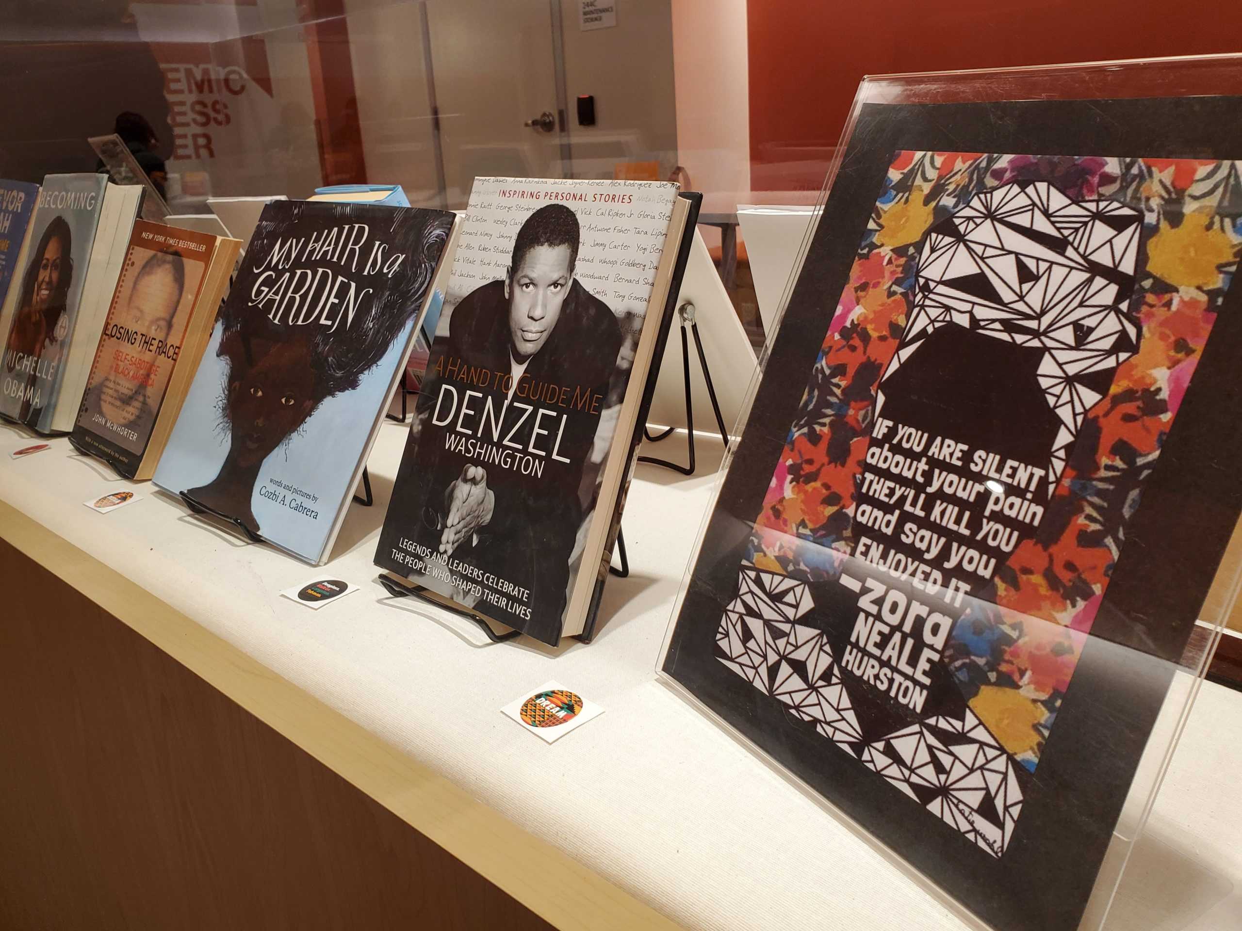 WCCC Collaborates with the University Library to Host Black History Month Exhibit.