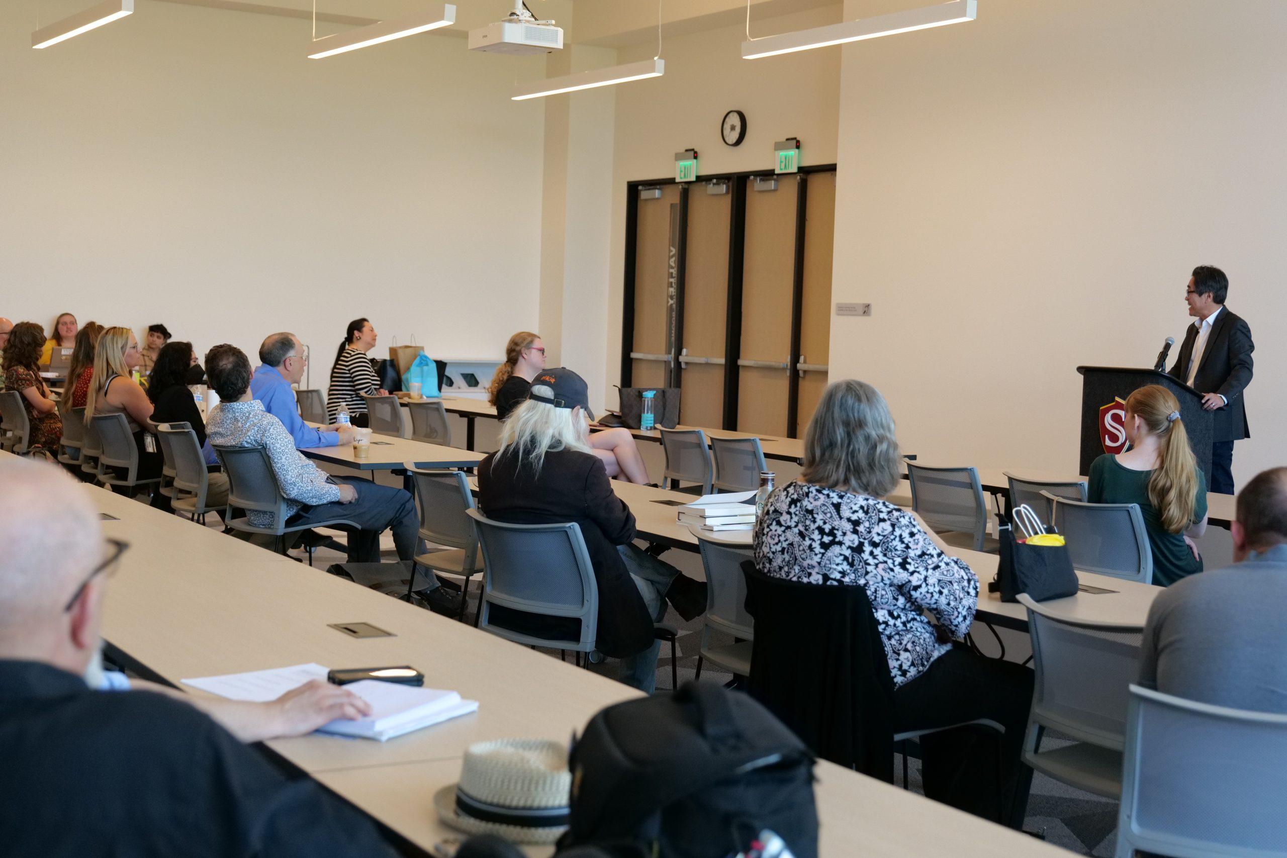 Poetry reading with Laureate Lee Herrick