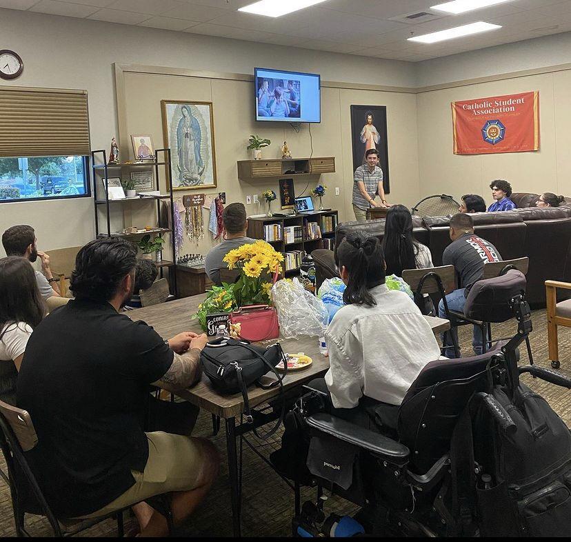 CSA Warriors Hold Weekly Mass at CSU Stanislaus