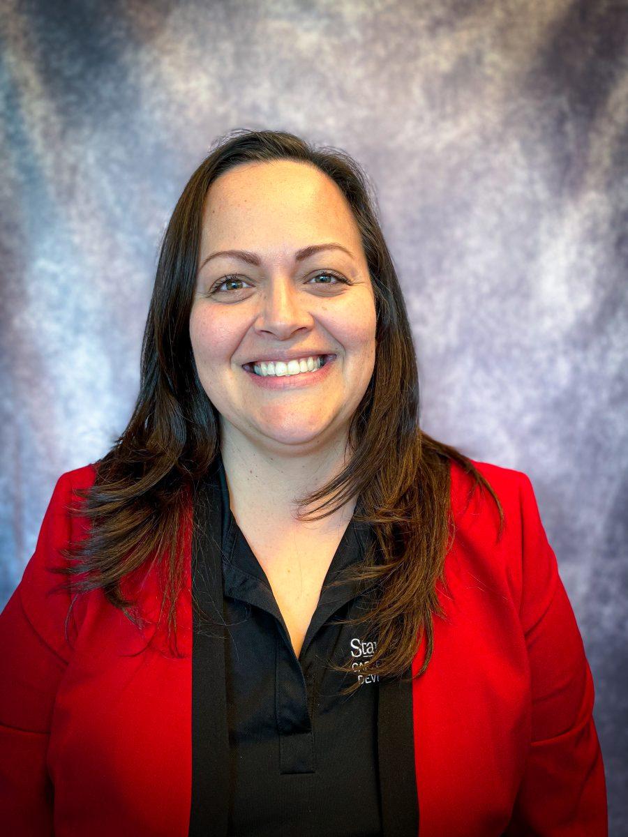 Evelyn Ramos, the Associate Director of the Career and Professional Development Center, who collaborates with other programs to help disenfranchised students succeed. (Photo Courtesy of Evelyn Ramos)