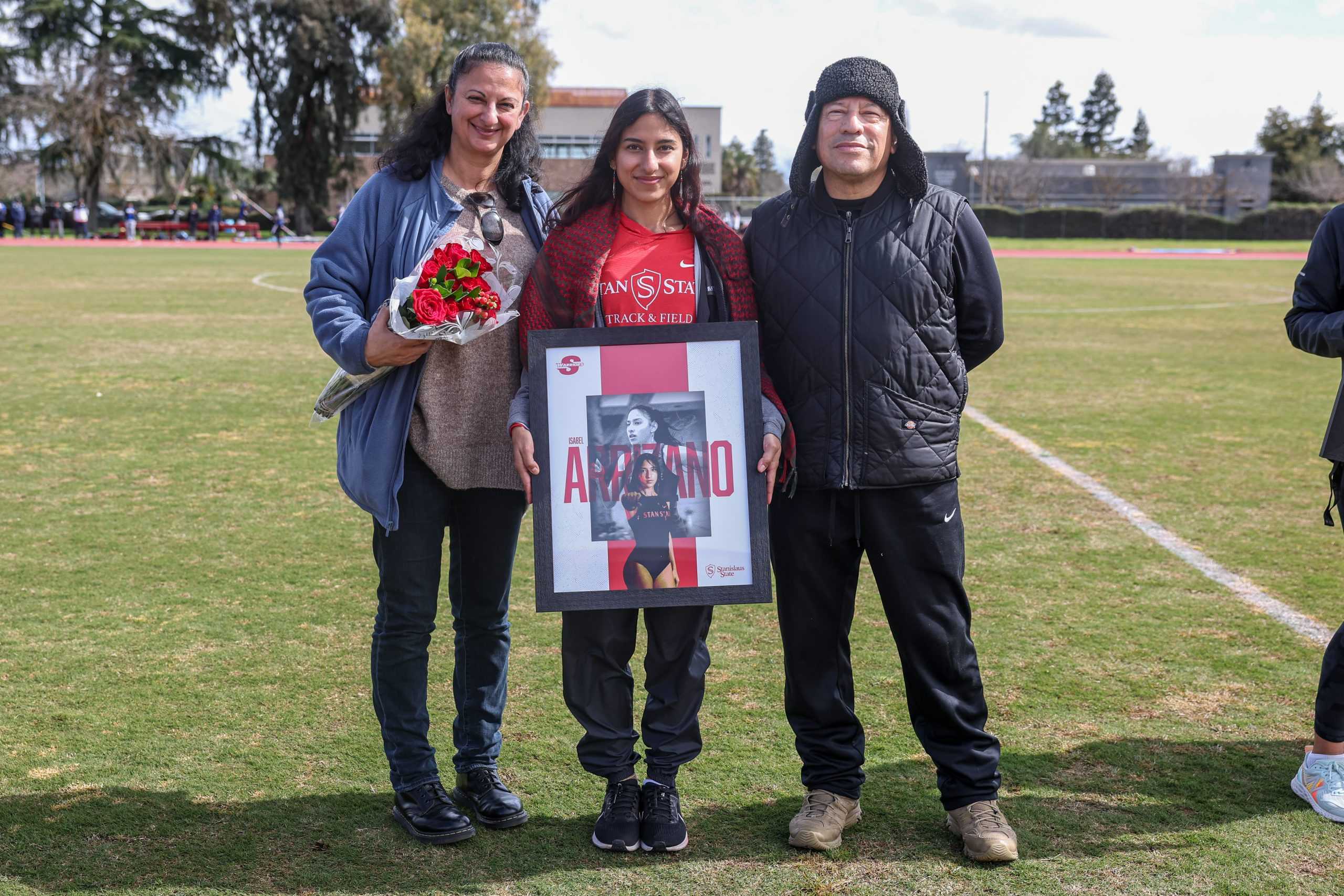 Track & Field Seniors Honored