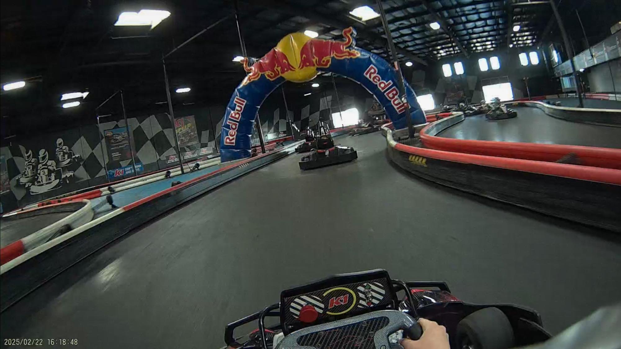 Drive to Survive: Weekend Warrior Takes Students High Speed Go-Karting