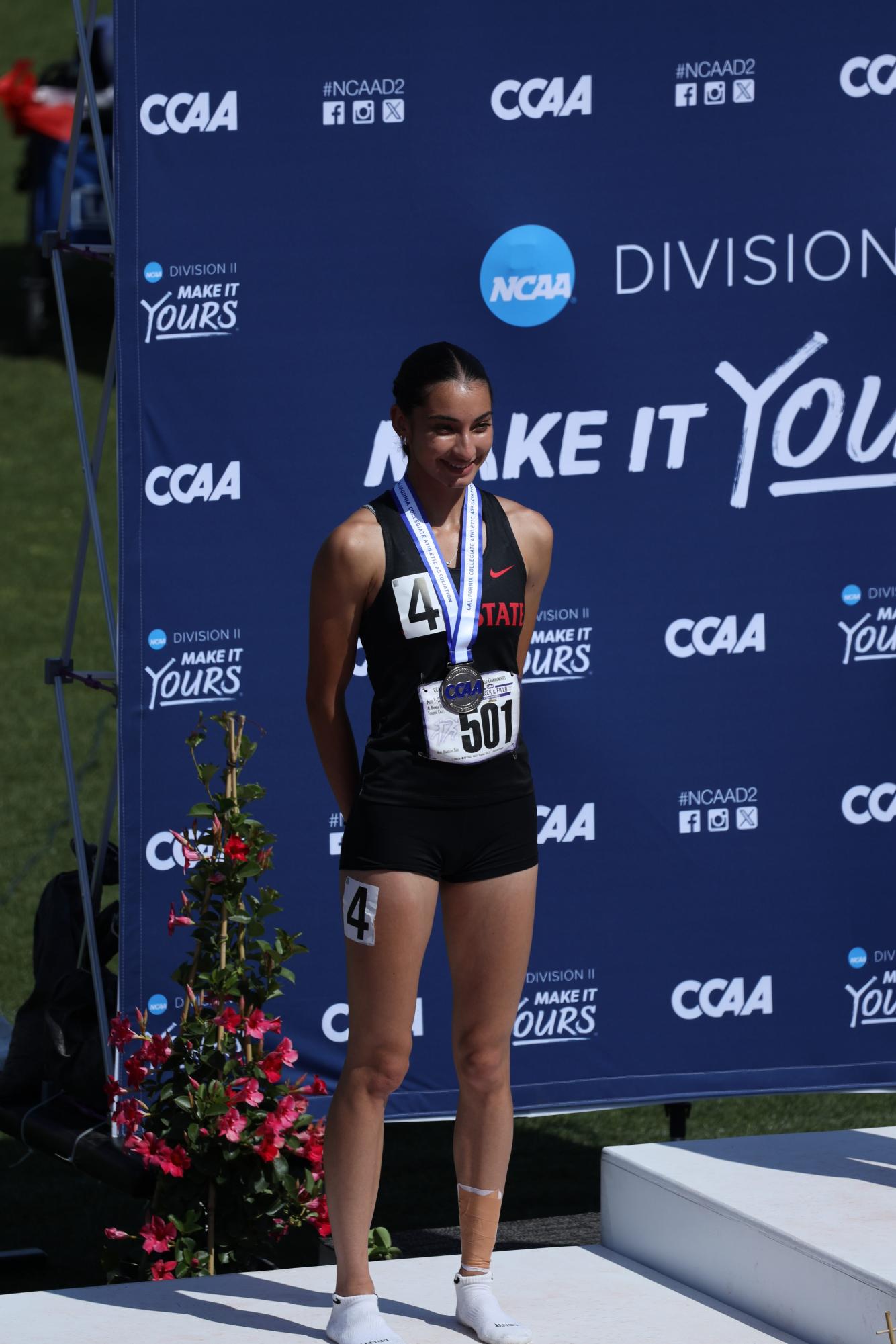 Record-breaking weekend for Stan State at CCAA Championships