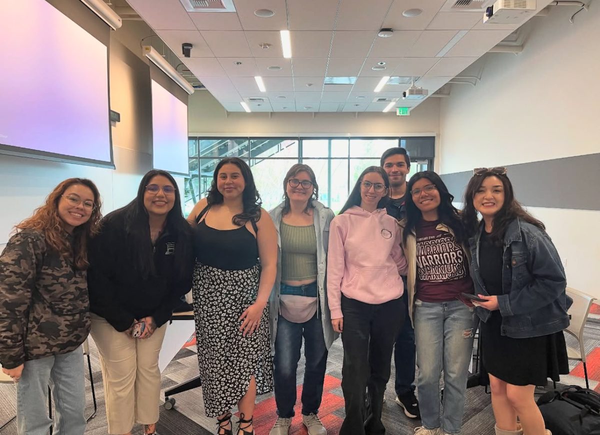 Members of the Communication Studies club. 