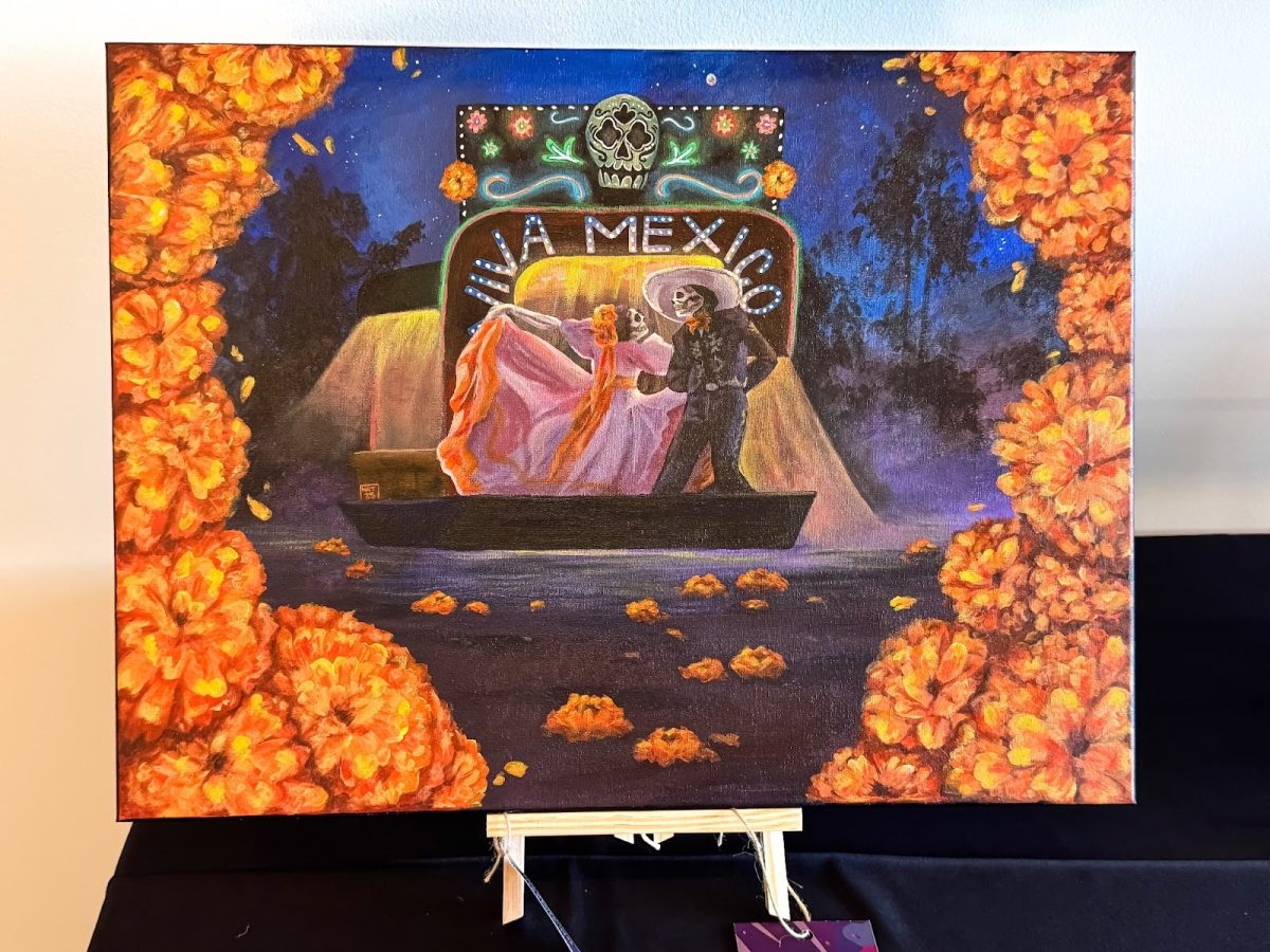 Viva México, Viva Los Muertos, by Nathaly Dagio (Sophomore, Psychology)
