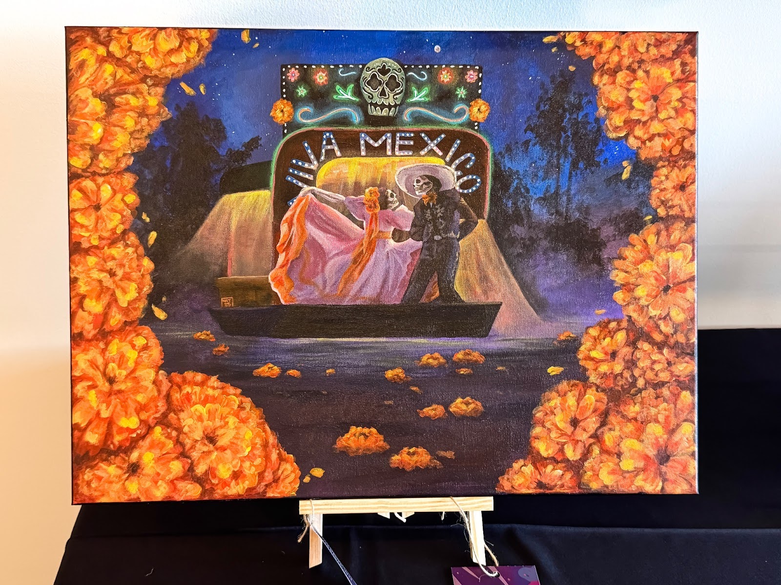 Viva México, Viva Los Muertos, by Nathaly Dagio (Sophomore, Psychology)