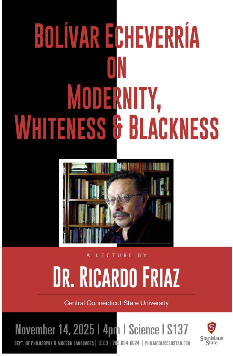 Flyer of the event (Photo provided by Dr. Friaz)