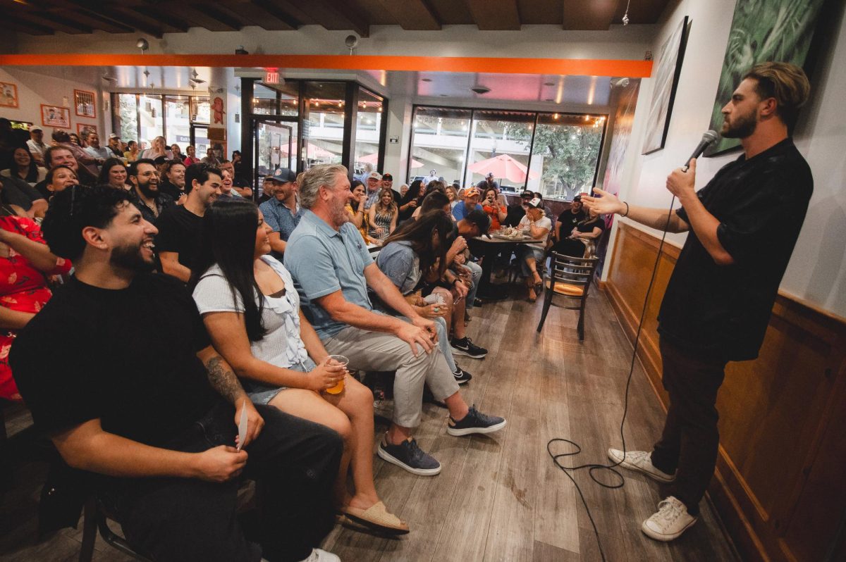 Branson Garza performing at FoodFix Butcher and Baker Restaurant. (Photo provided by Austin Romito)
