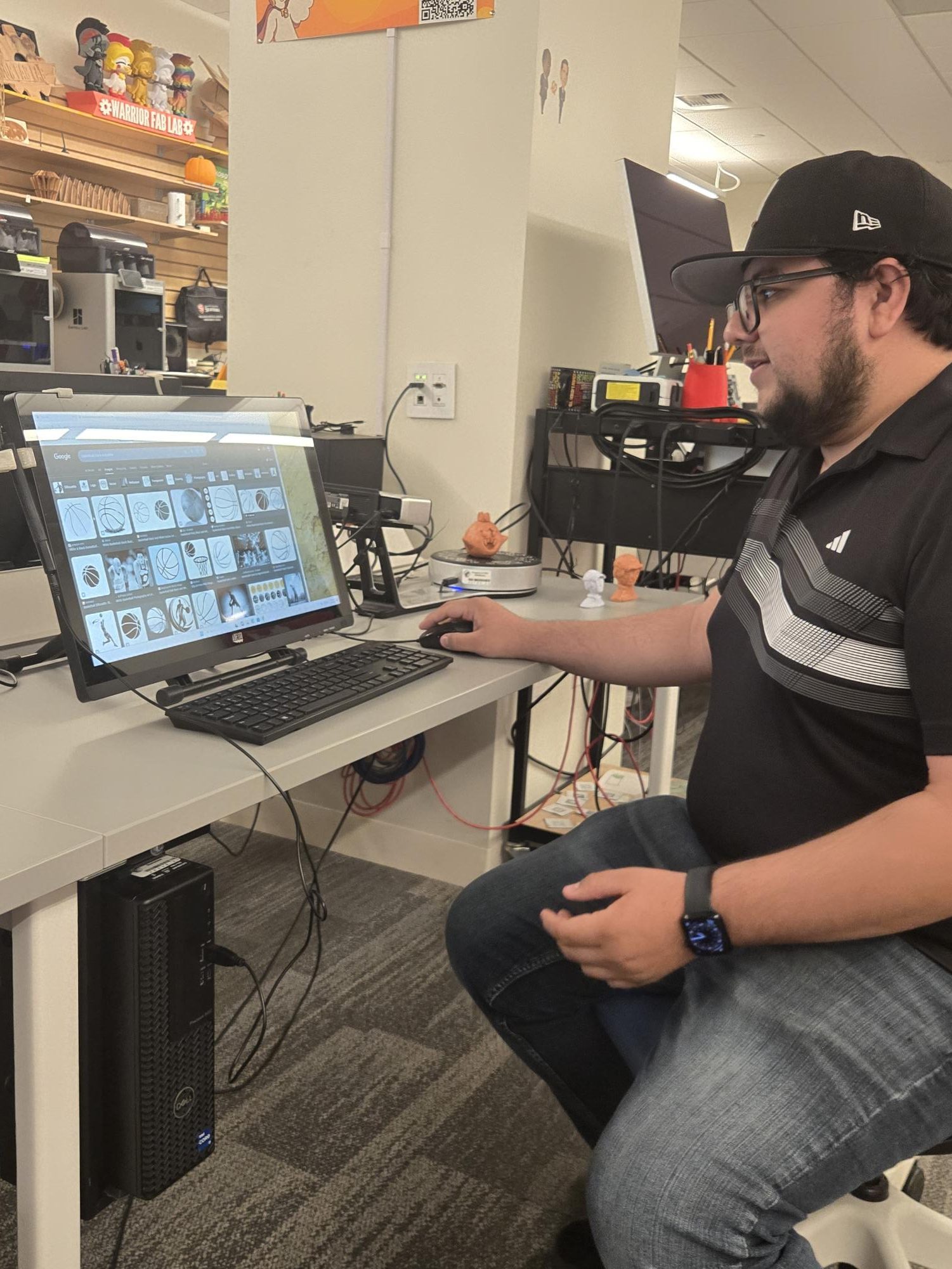 Fab Lab workshop brings student designs to life with laser engraving
