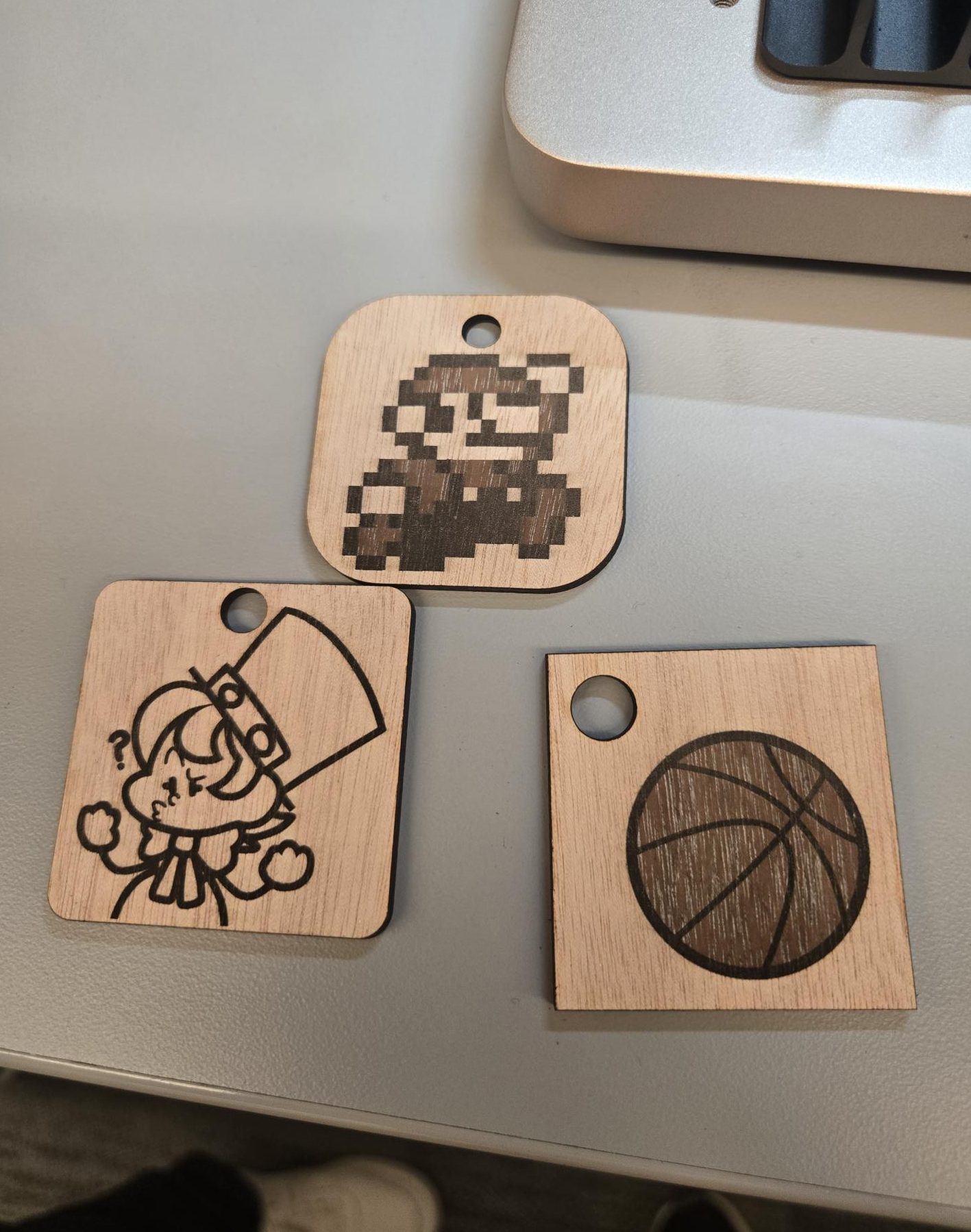 Fab Lab workshop brings student designs to life with laser engraving