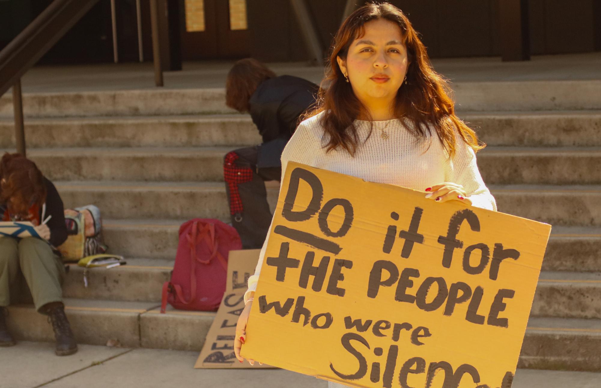 MJC students hold "Protect the Kids" protest in Modesto