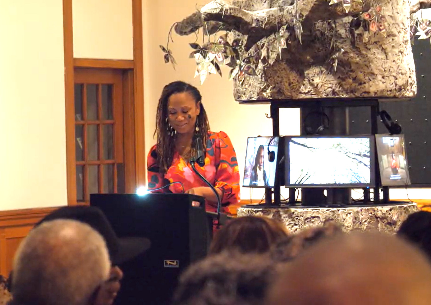 Modesto poet laureate Angela Drew writes us into her exhibit