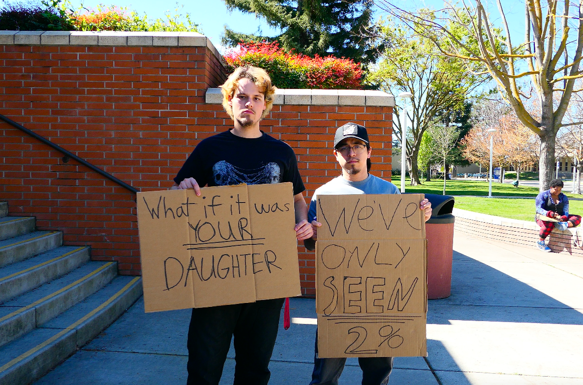 MJC students hold "Protect the Kids" protest in Modesto