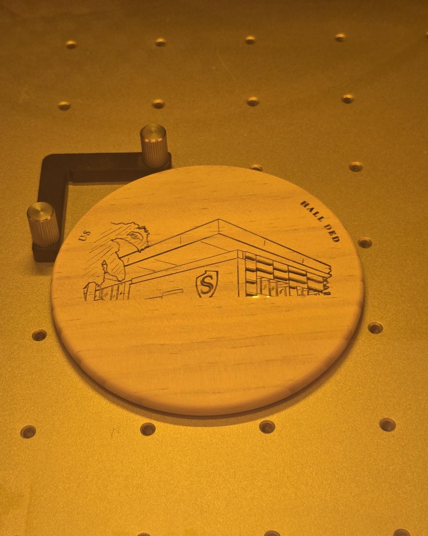 Fab Lab workshop brings student designs to life with laser engraving