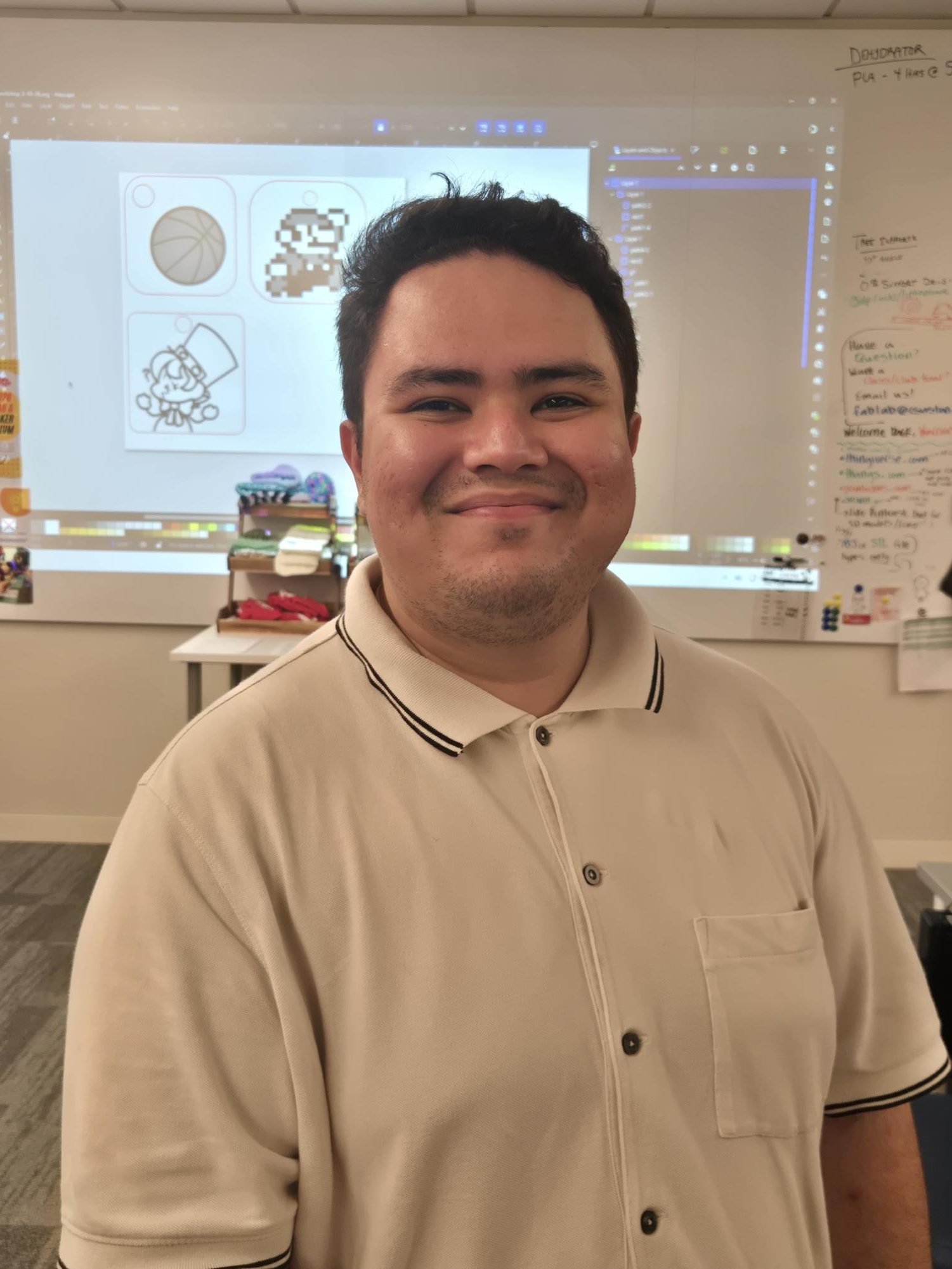 Fab Lab workshop brings student designs to life with laser engraving