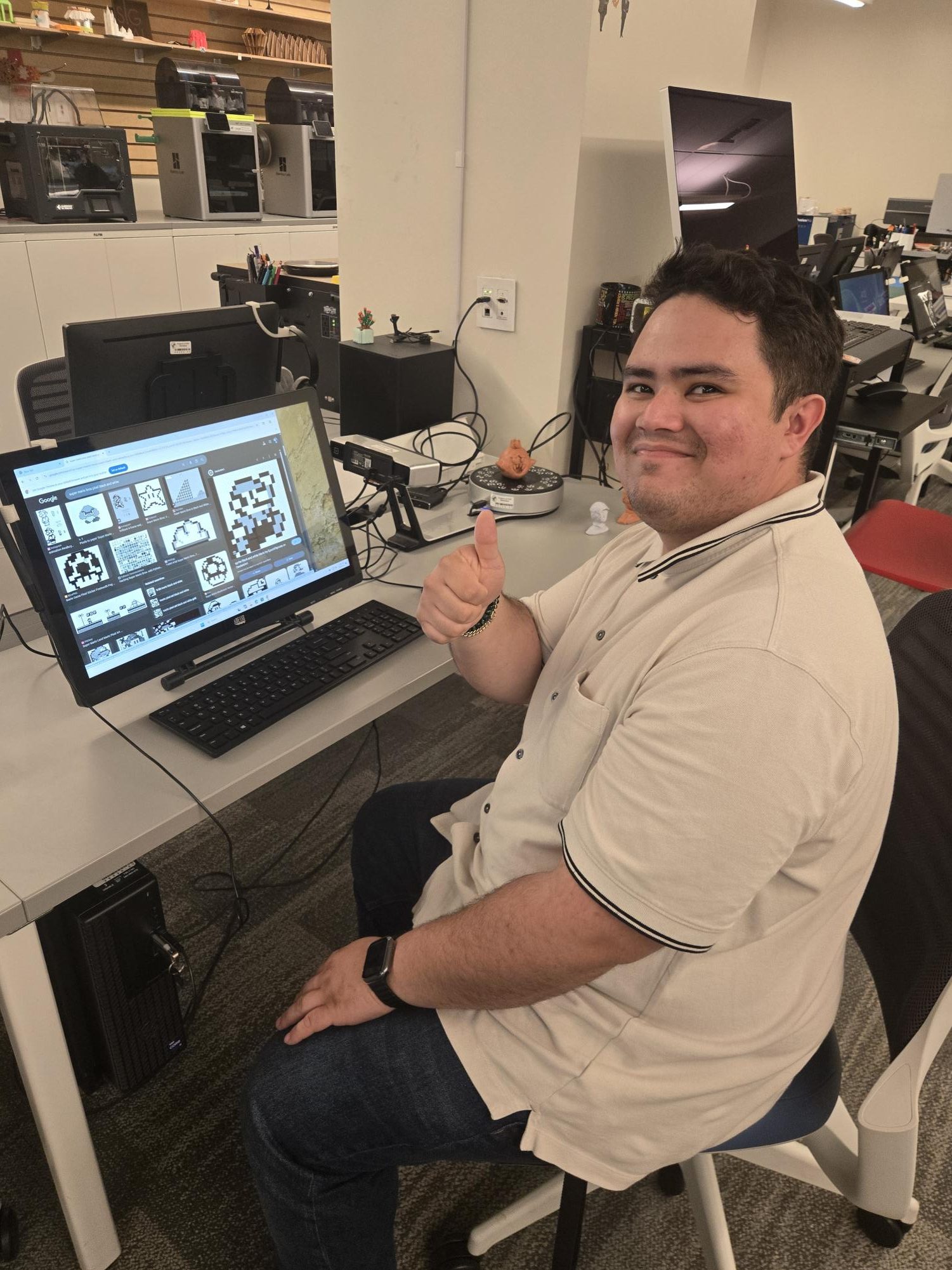 Fab Lab workshop brings student designs to life with laser engraving