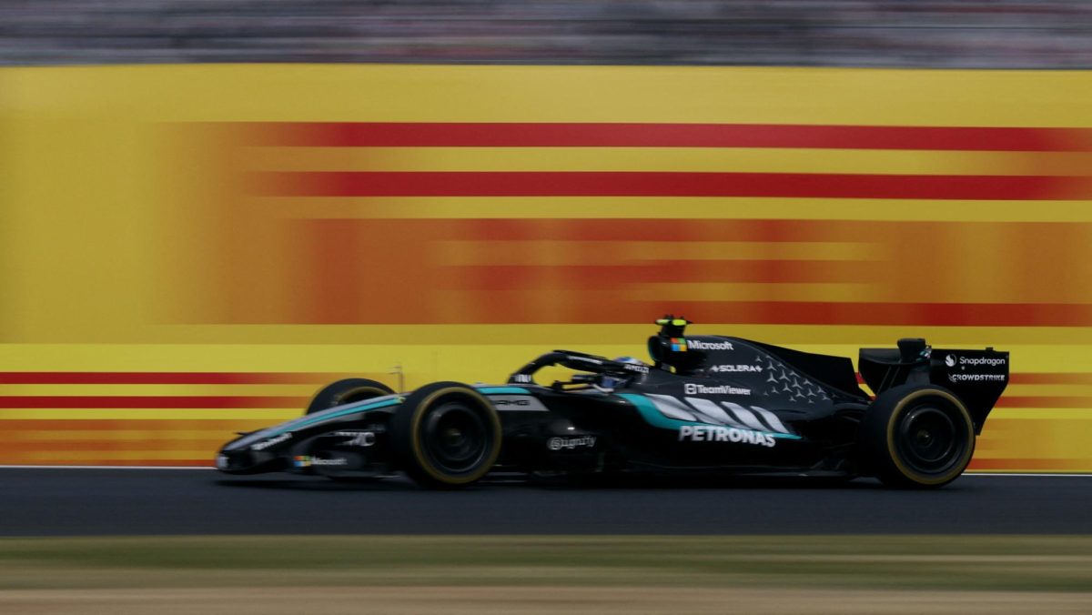 Formula One F1 - Japanese Grand Prix - Suzuka Circuit, Suzuka, Japan - March 29, 2026 Mercedes' Andrea Kimi Antonelli during the race REUTERS/Issei Kato