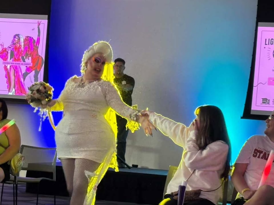 Drag Queens lip sync their way to students hearts