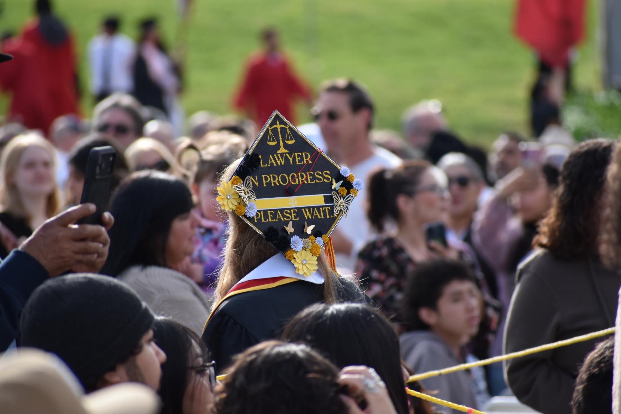 Cheers and tears for the first day of commencement