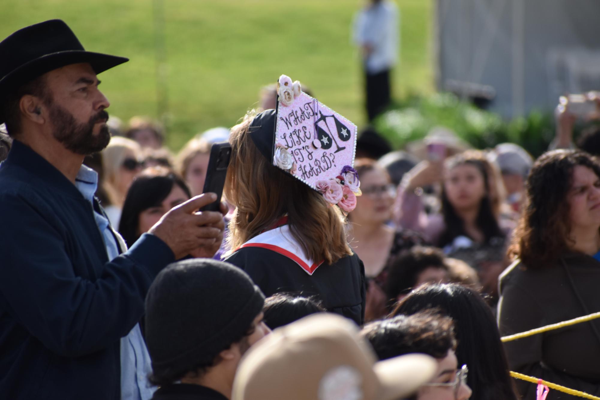 Cheers and tears for the first day of commencement