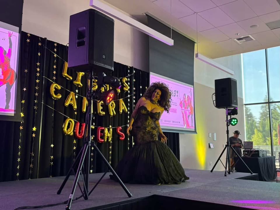  Sasha Devaro singing in the multipurpose room on April 27th 2026.