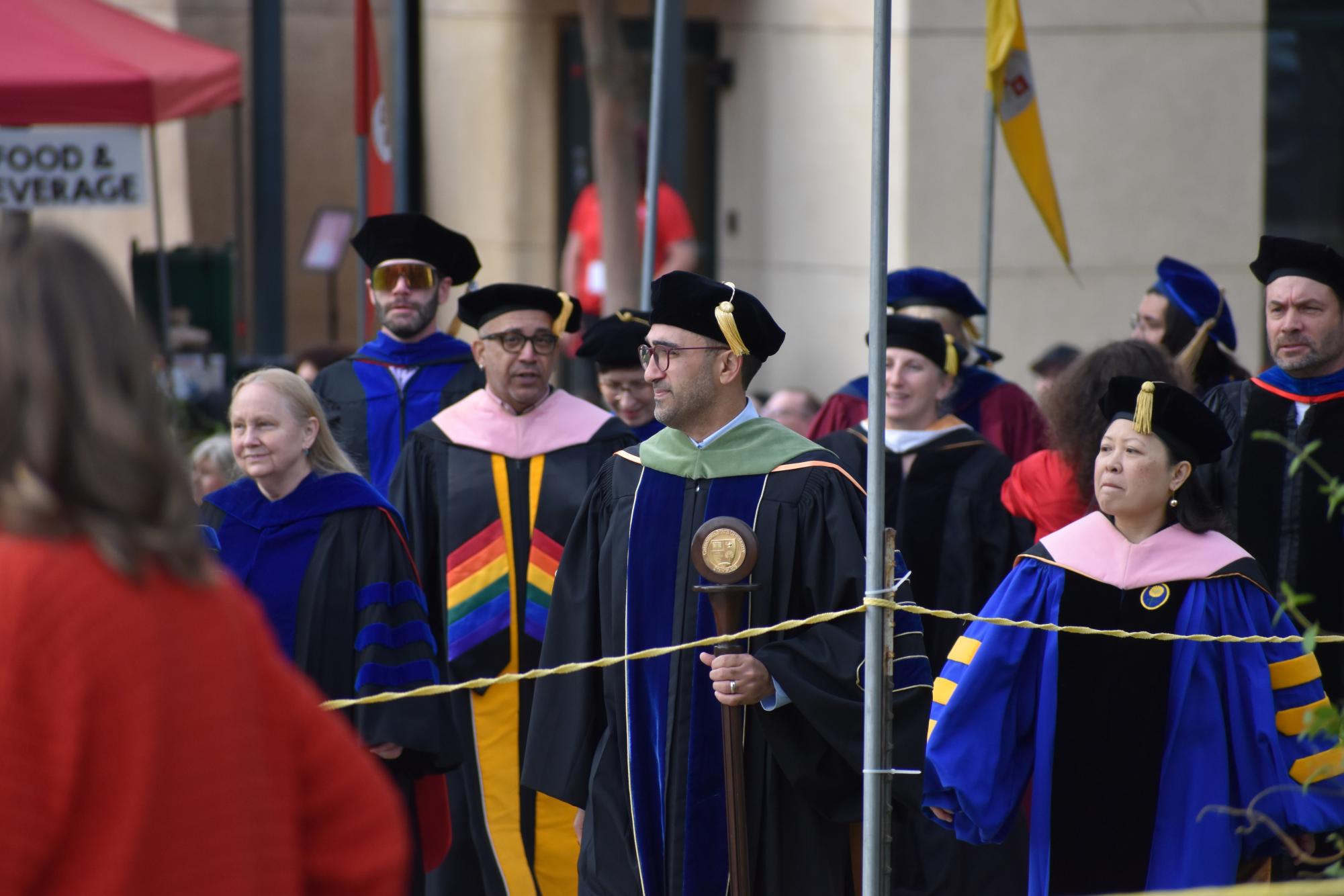 Cheers and tears for the first day of commencement