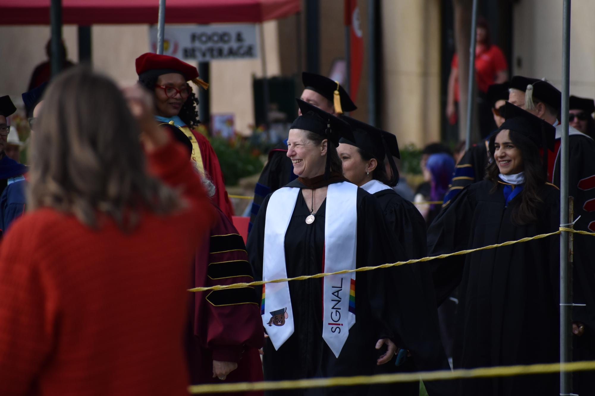 Cheers and tears for the first day of commencement