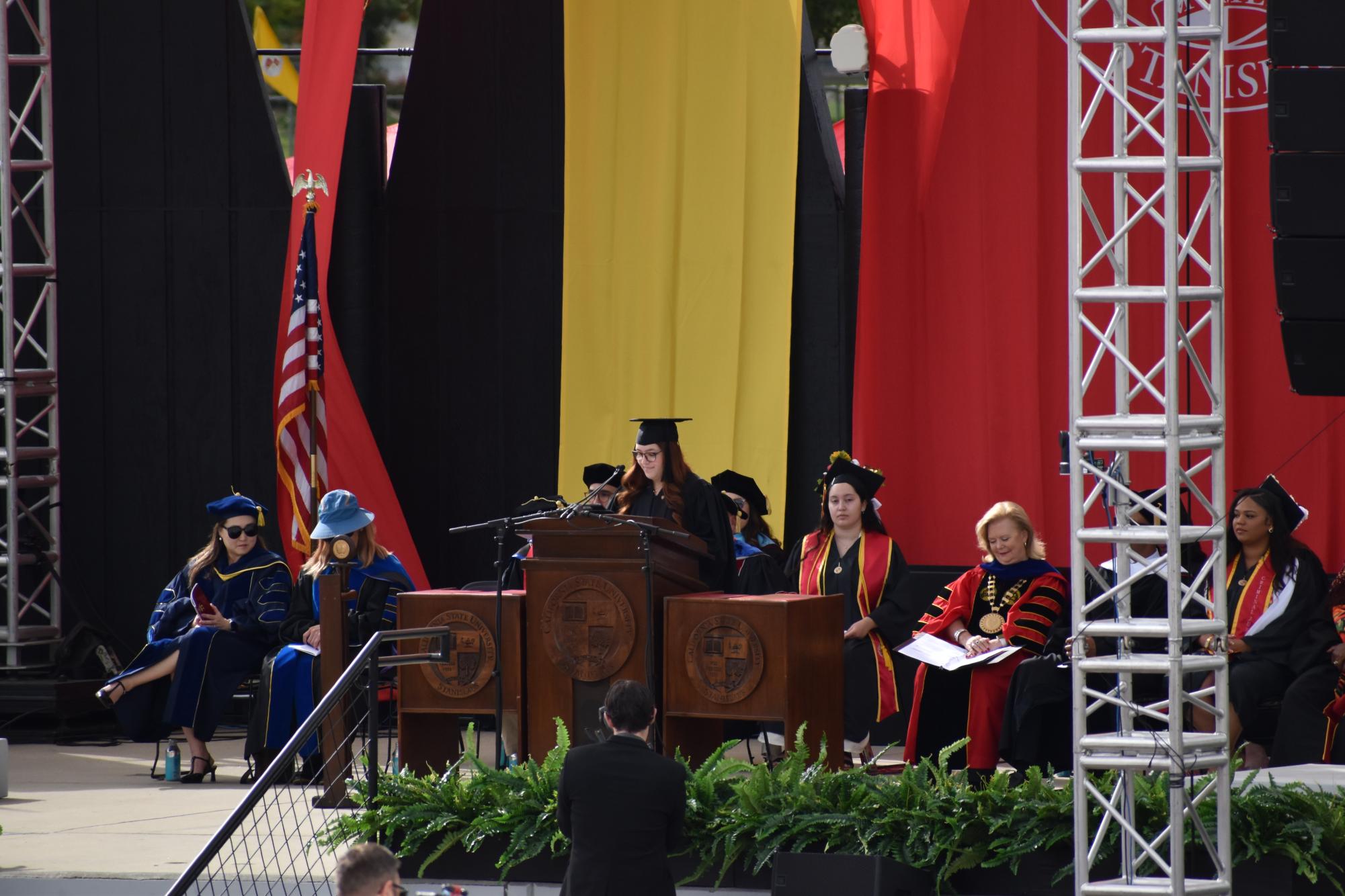 Cheers and tears for the first day of commencement