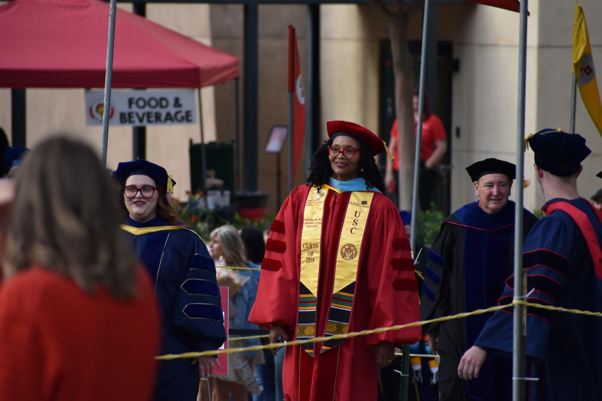 Cheers and tears for the first day of commencement